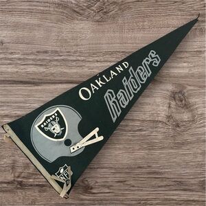 🏈Oakland Raiders Vintage Pennants